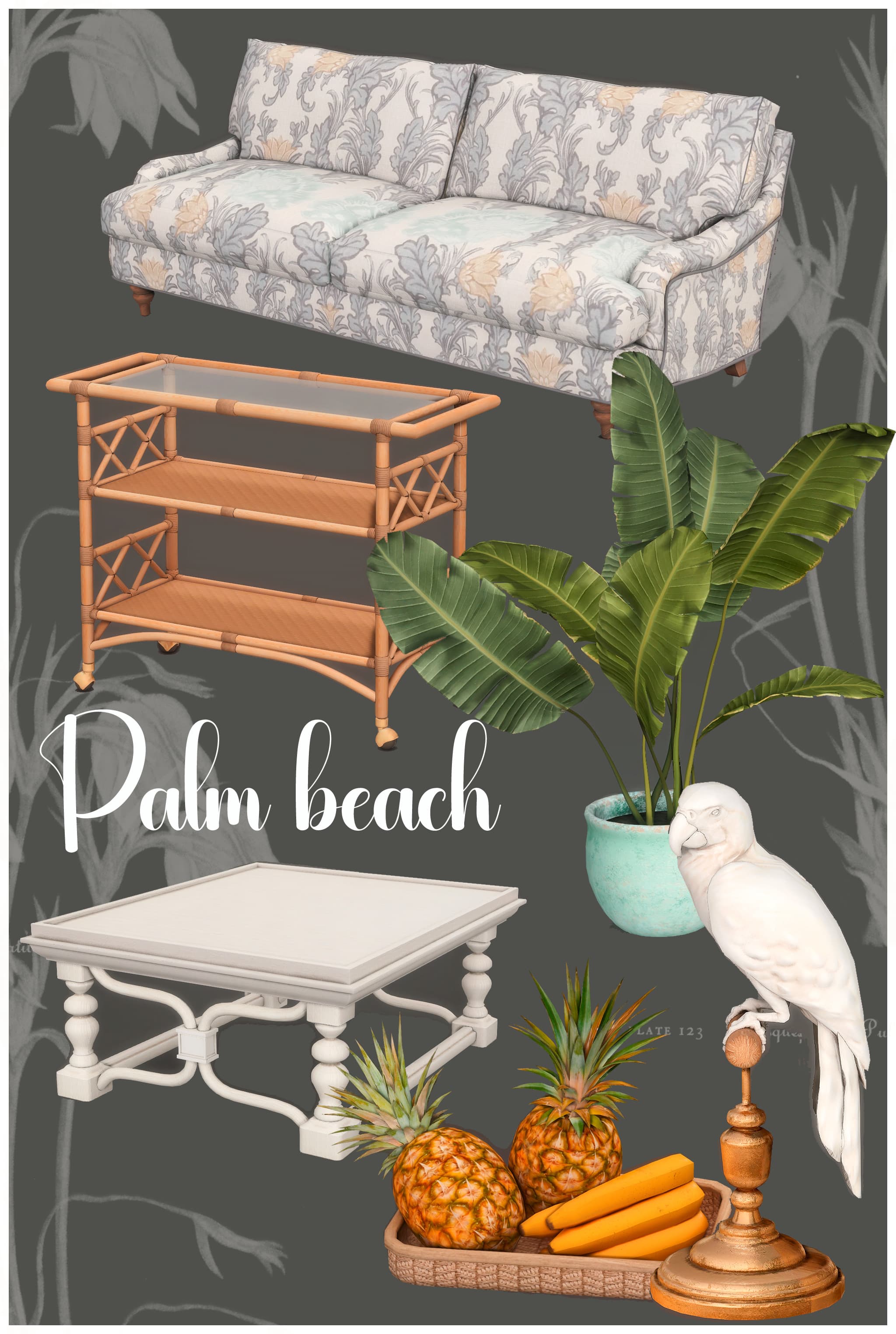 Скриншот мода Набор мебели Palm beach